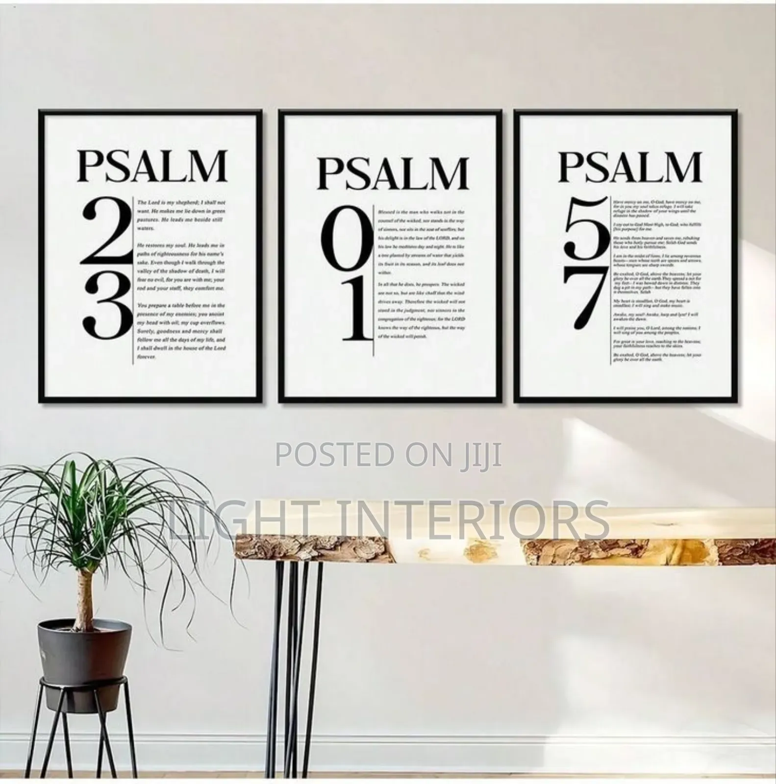 Bible Quote Art Frames