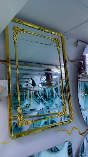 Stainless Gold Mirror