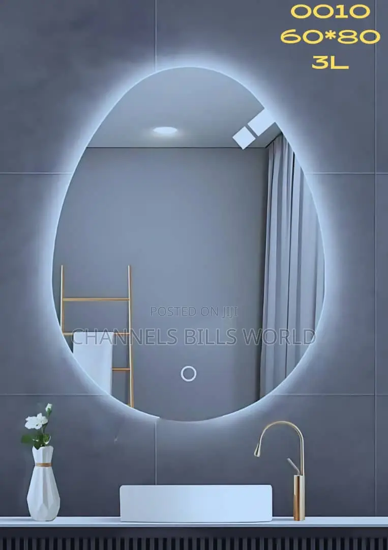 Egg 🥚 Led Mirror 🪞