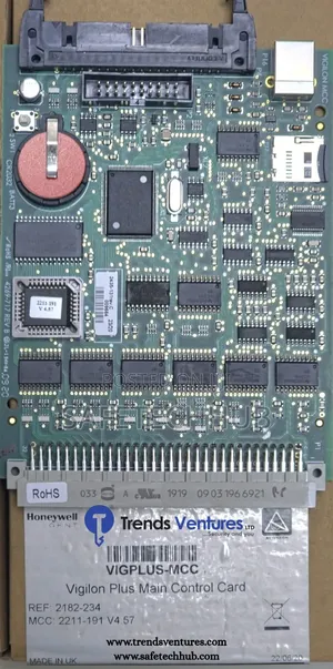 Gent Addressable Vig-mcc Vigilon Fire Alarm Main Control Card