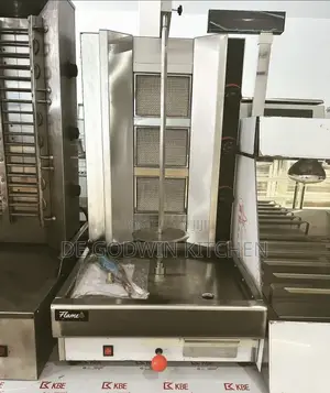 3 Burners Gas Shawarma Machine