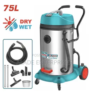 Total 2400w Vacuum Cleaner - Powerful Wet & Dry Cleaning