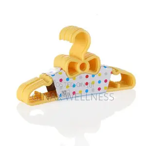 Bow-knot Plastic Hanger For Babies And Kids Clothes (10 Hangers)
