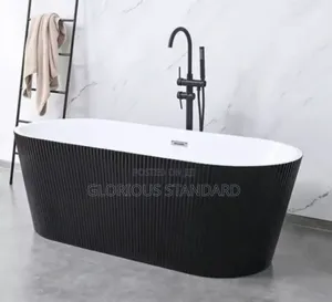 High Quality Standing Bathtub (White and Black)