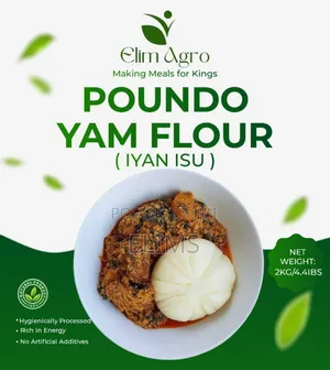 Yam Poundo Flour 1kg X 5