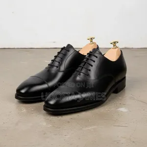 Black and Brown Oxford Corporate Shoe for Men