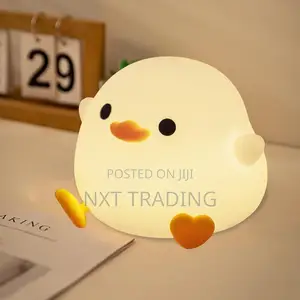 Adorable Silicone Duck Led Night Light