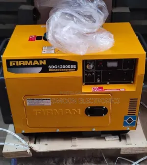 Firman Soundproof Diseal Generator 8.5kva Cooper Coil
