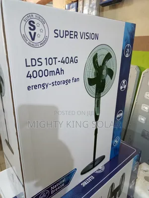Super Vision Fan With 4000mah Energy Storage