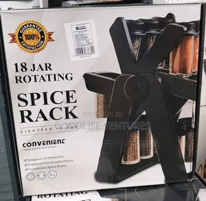 18 Jar Rotating Spice Rack