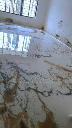 Decorative Metallic Epoxy Flooring
