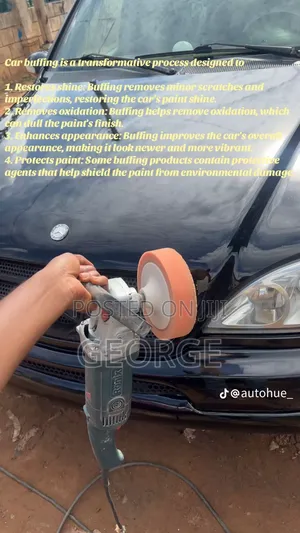 Waxing and Buffing