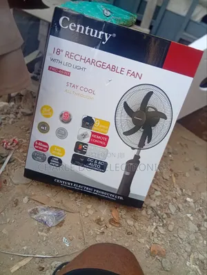 Century 18” Rechargeable Fan With High-Speed Wind Performance