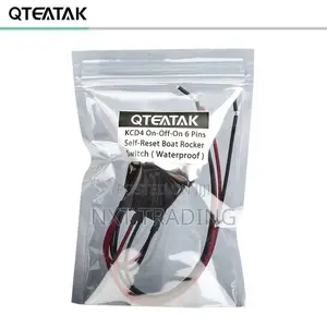 Qteatak 6-pin Dpdt Heavy Duty Switch – Waterproof 3-position Control