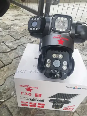 3 Lens PTZ Silar Security Camera