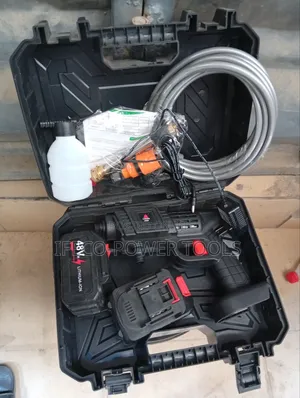 Cordless, Portable 48v Lithium-Ion High-Pressure Washer Kit.