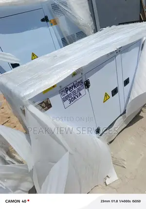 30kva Perkins Canopy Generator