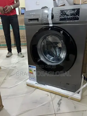 Sleek Polystar 6kg Black Front Load Washer [Pv-Twd7.1gl]