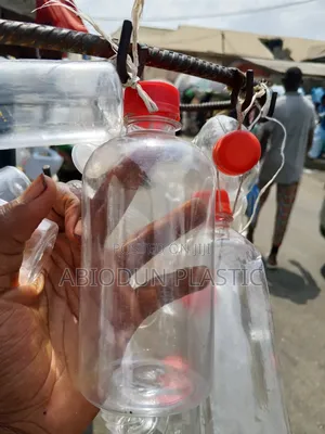 500ml Transparent With Red Cover