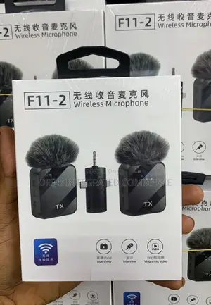 F11-2 Wireless Dual Lapel Microphone