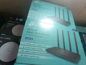 Tplink Ac 1200 Archer C6 Mesh Wifi Full Gigabit Router