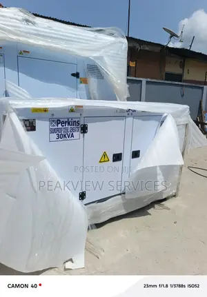 30kva Soundproof Power Unit Perkins
