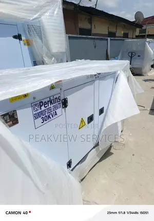 30kva Perkins Acoustic Genset