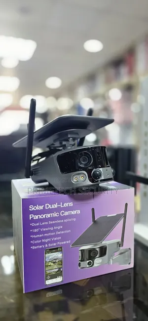 Solar Dual-Lens Panoramic Camera
