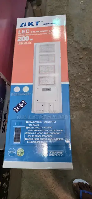 200w Akt Solar Street Lamp