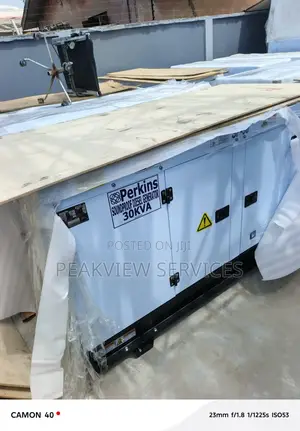 30kva Perkins Engine Acoustic Generator