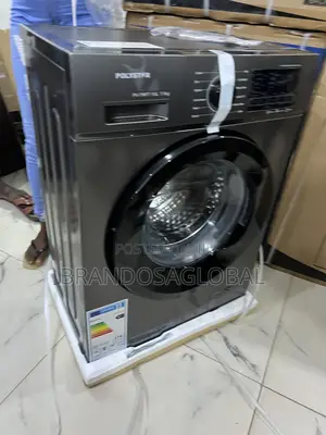 Solid Polystar 6kg Black Front Load Washer [Pv-Twd7.1gl]