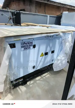 Perkins 30kva Soundproof Energy Unit