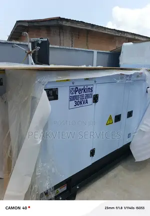 30kva Perkins Insulated Generator