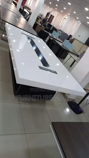 White Executive 12 Seater Conference Table