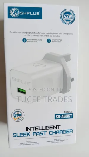 Shplus 42w Intelligent Sleek Fast Charger