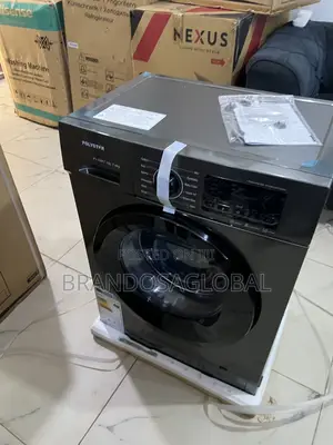 Optimized Polystar 6kg Black Front Load Washer [Pv-Twd7.1gl]