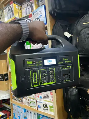 Portable 500w Ups Power Station Lithium Battery Solar Generator Bank