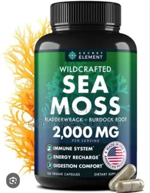 Sea Moss Bundle, Wildcrafted Irish Sea Moss Capsules