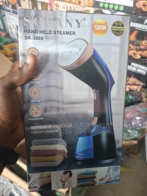 Sokany Sk-3080 Handheld Garment Steamer/ Wrinkle Remover 1200w