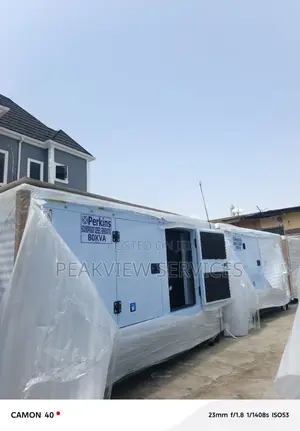 80kva Soundproof Genset With Perkins Engine