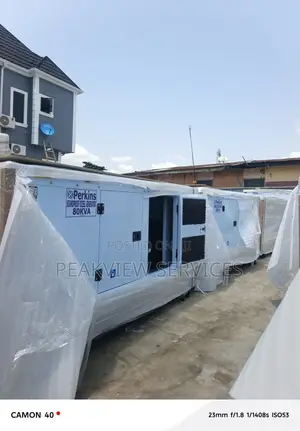 Heavy Capacity 80kva Perkins Silent Generator