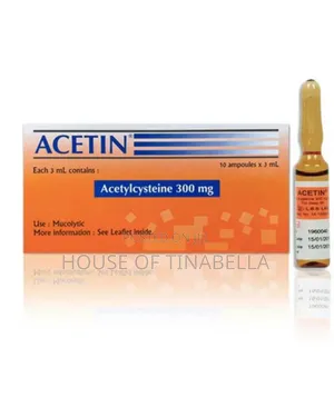Acetein (Acetylcysteine) Nac Injection