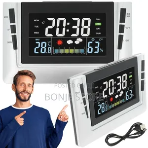 Table Clock - Colored Screen and Weather Clock