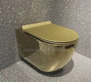 High Quality England Gold Concealed Water Closet