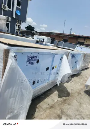 80kva Perkins Sound Shield Generator
