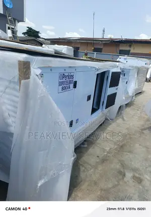 Perkins 80kva Heavy Duty Silent Genset
