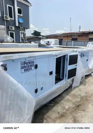 Perkins 80kva Soundproof Power System