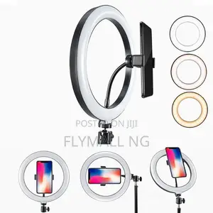 10 Inches Ring Light With Tripod Stand