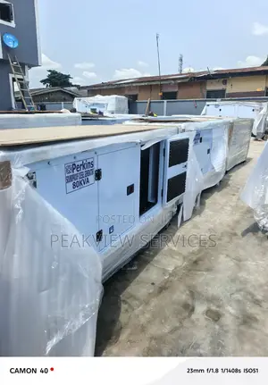 80kva Perkins Sound Managed Generator
