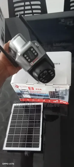 Dual Lens Solar Cctv Camera 4g Sim